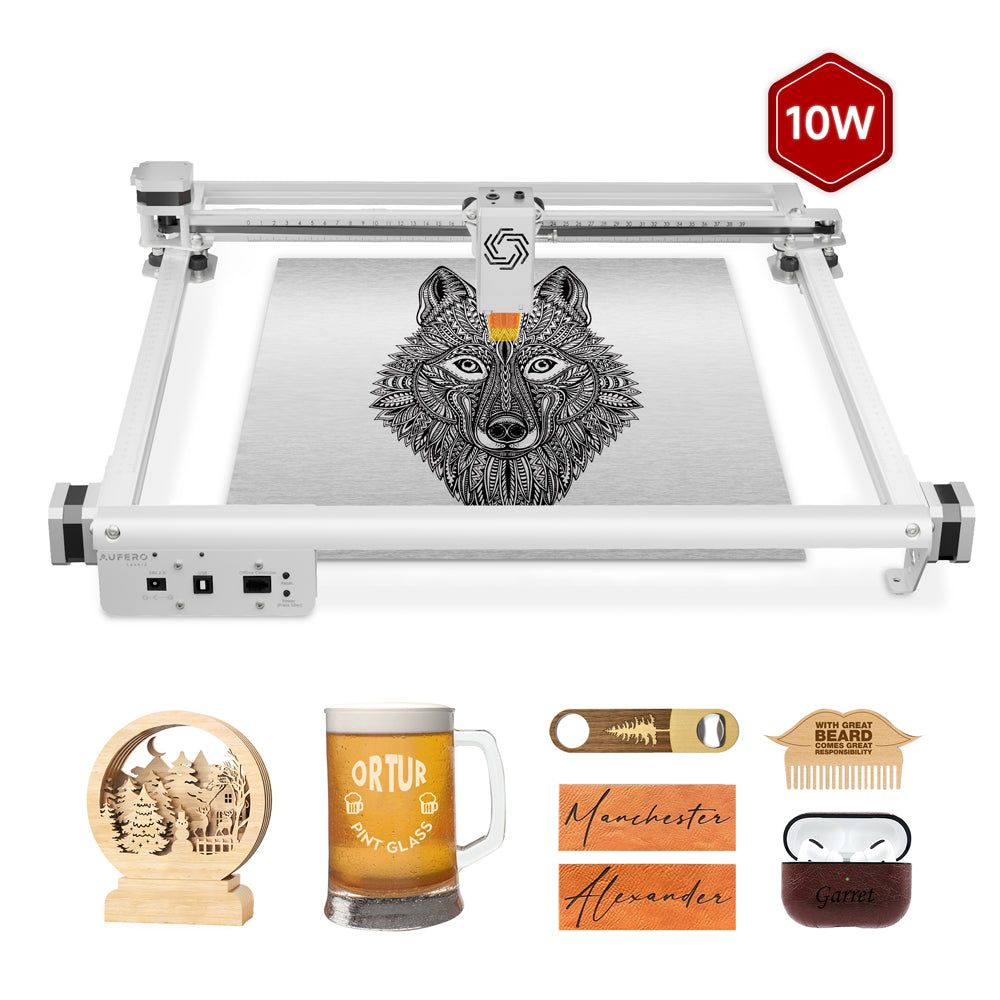 Ortur Aufero Laser 2 – Laser Engraving & Cutting Machine – 10W Laser Engraver